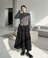 Three-dimensional Flower Skirt